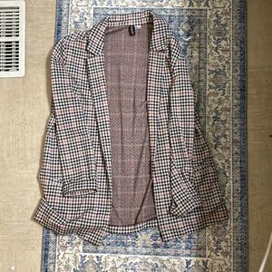 H&M Plaid Blazer